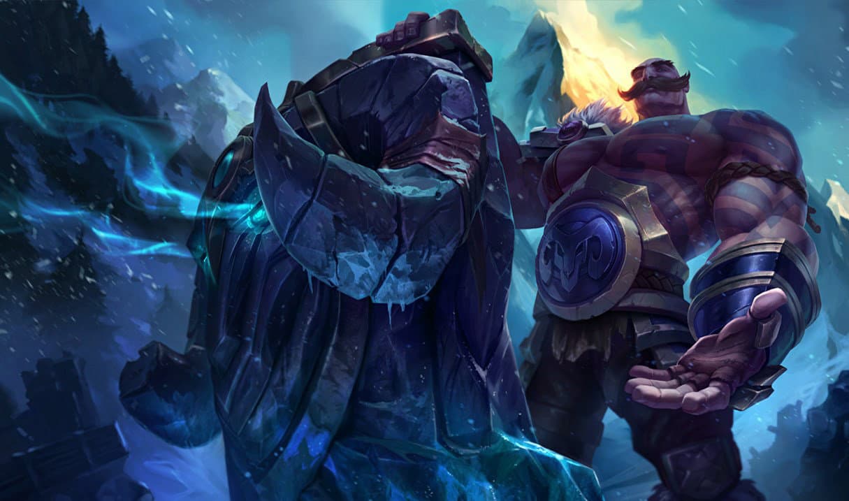 Braum splash art, League of Legends
