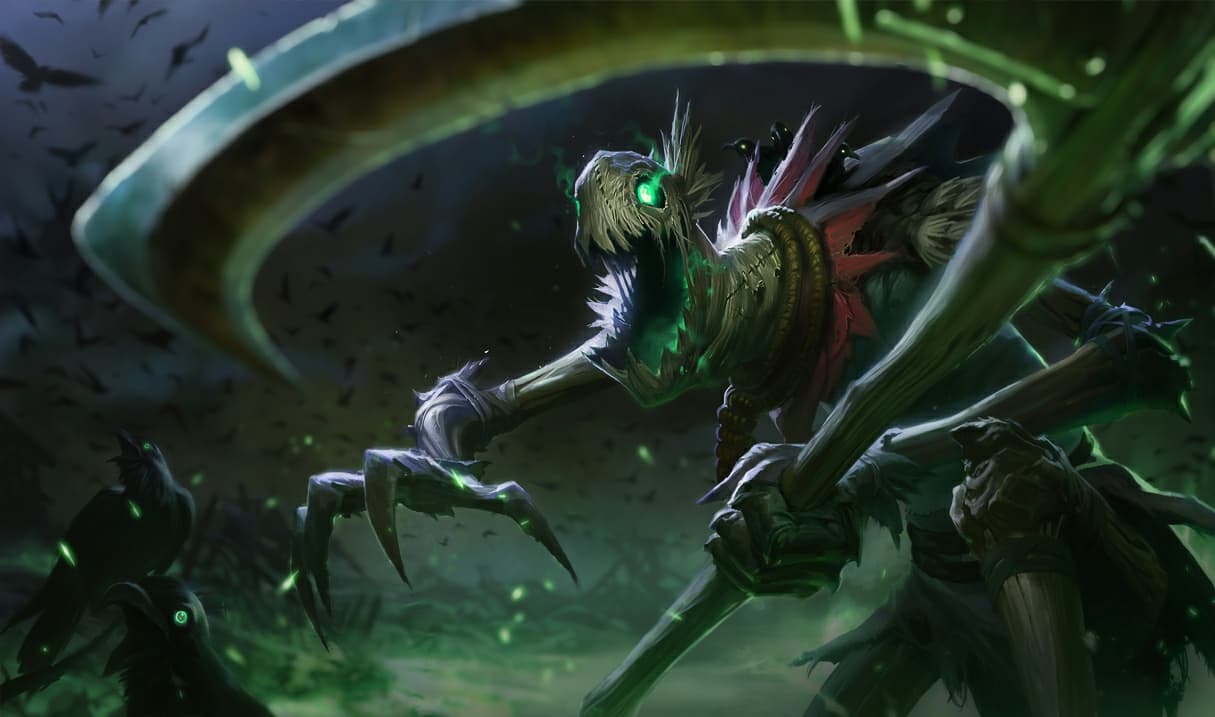 Fiddlesticks splash art, League of Legends