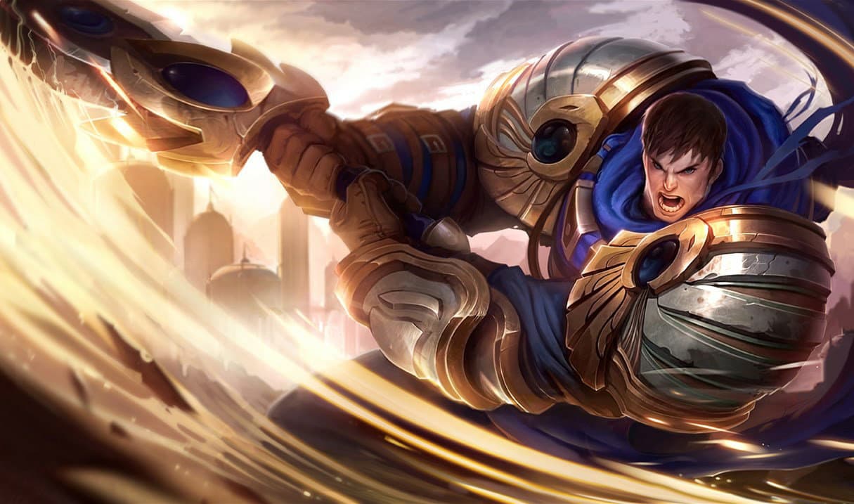 Garen splash art, League of Legends