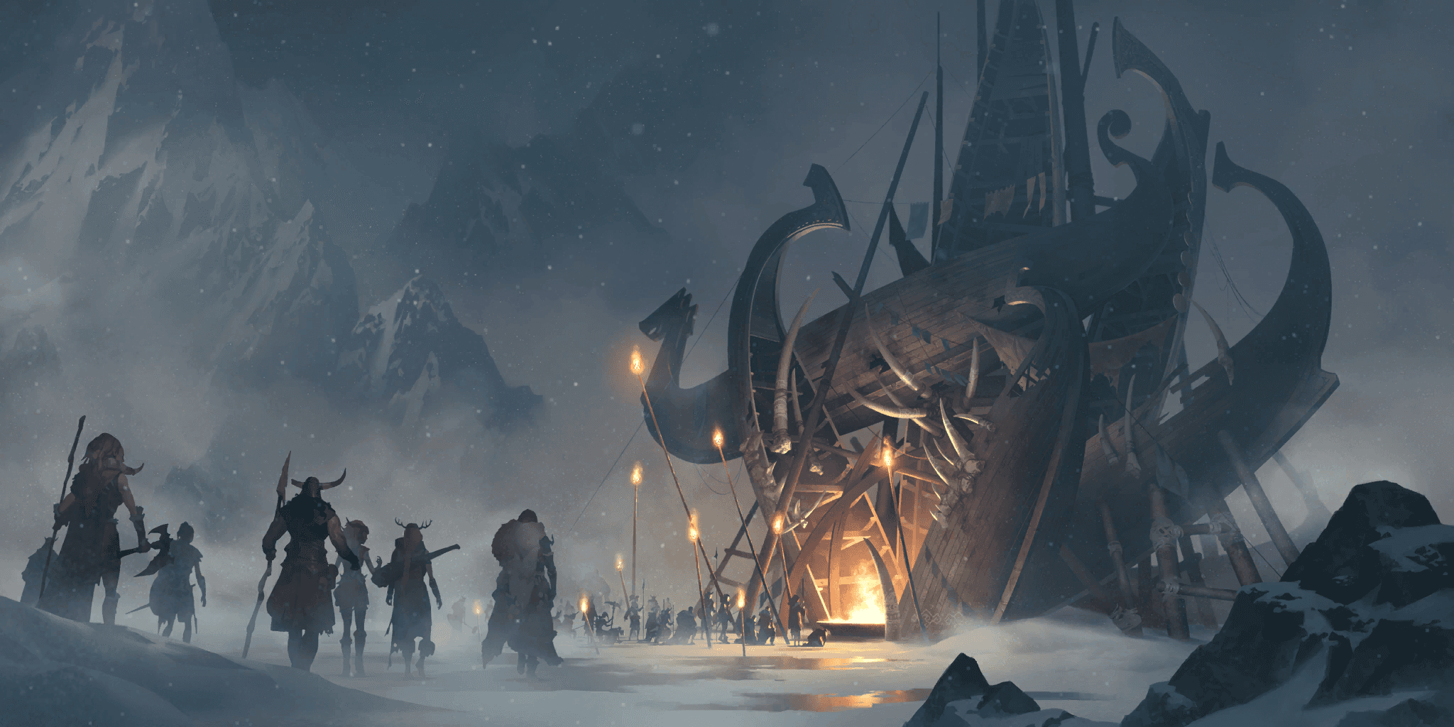 The Scargrounds, Legends of Runeterra illustration by SIXMOREVODKA