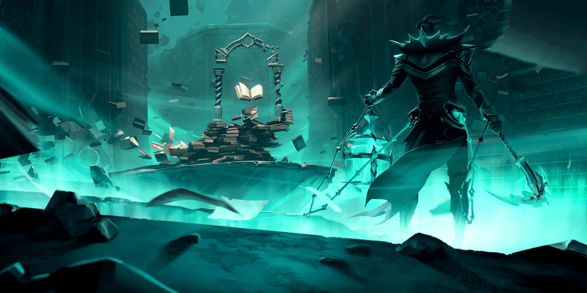 Catalogue of Regrets, Legends of Runeterra illustration by Chris Kintner
