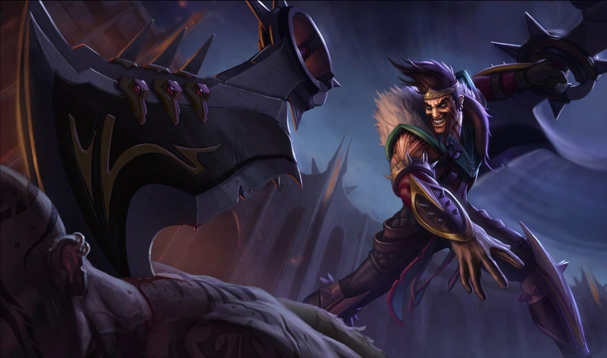 Draven splash art, League of Legends
